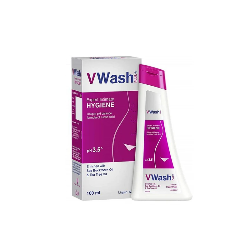 VWash Plus Expert Intimate Hygiene Liquid Wash 100ml