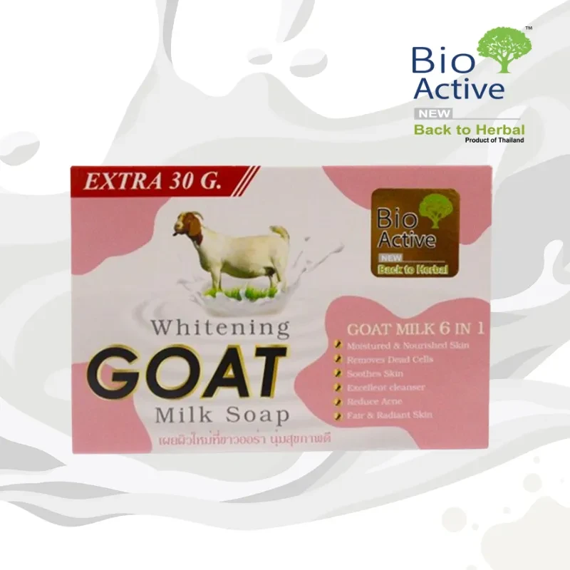 Bio Active Whitening Goat Milk Soap