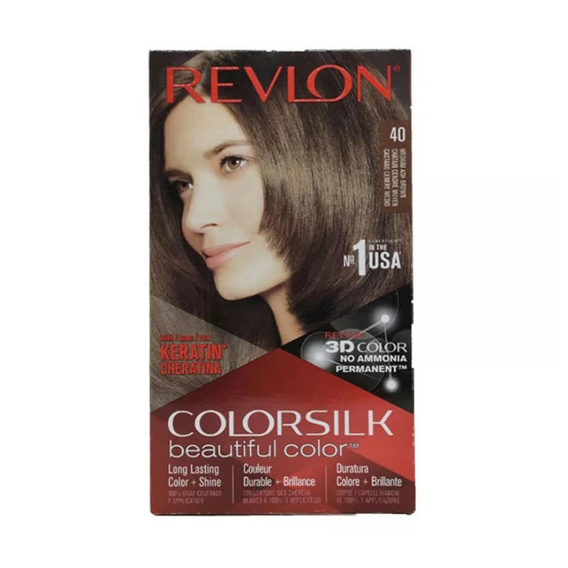 Revlon Colorsilk Hair Color Medium Ash Brown 40